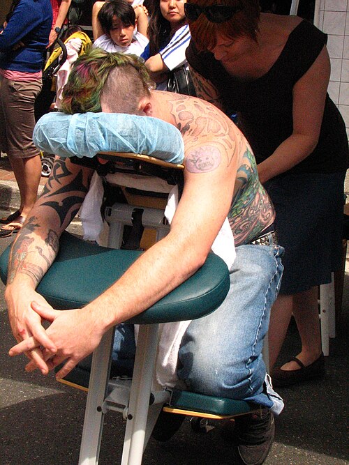 Chair massage