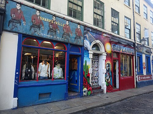 Vintage clothing shop