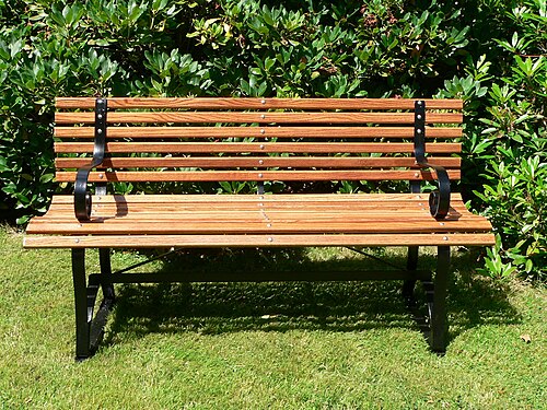 Garden bench