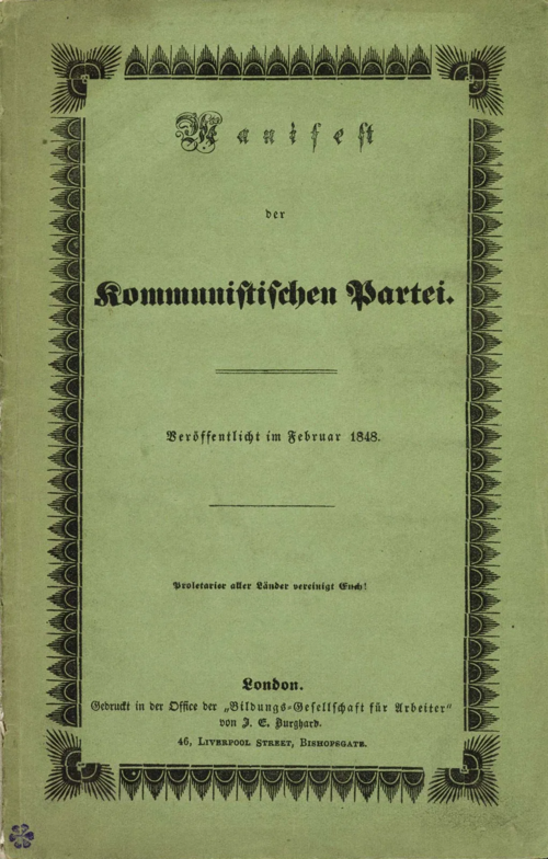 The Communist Manifesto