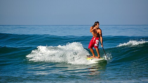 Standup paddleboarding