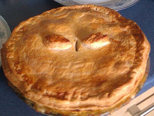 Chicken and Mushroom Pie